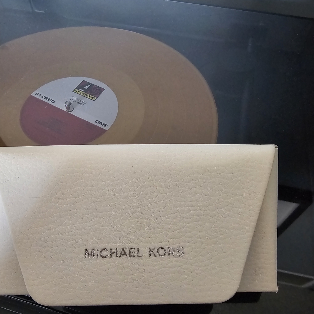 Michael Kors Cream Clutch